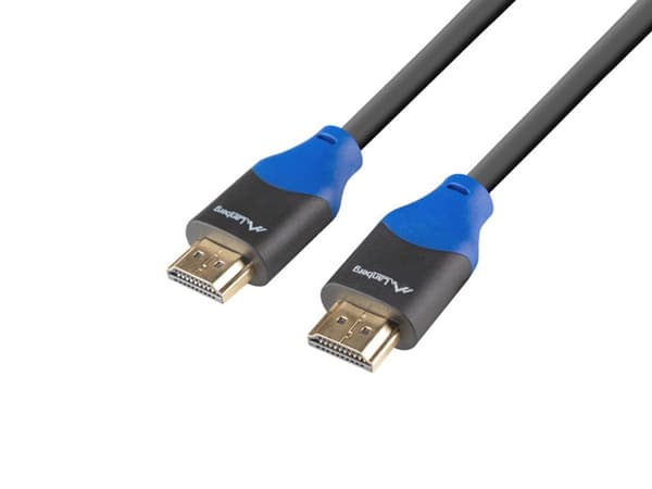 Kabel Lanberg HDMI - HDMI 3m sort (CA-HDMI-15CU-0030-BK)