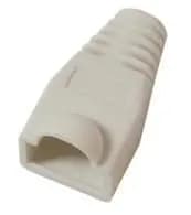 MicroConnect trækaflastningsstøvle til RJ45 Hvid, 50 stk. Kabelindføring 6,40 mm