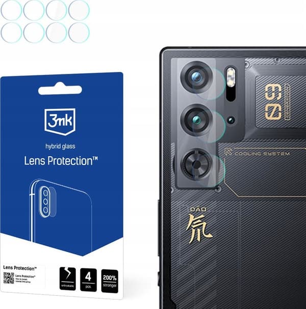 3MK Lens Protect Nubia Red Magic 9 Pro Kameraskydd 4st