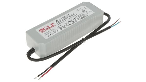 GPV Strømforsyning 120W 24V DC ip67 gpv-120-24 led
