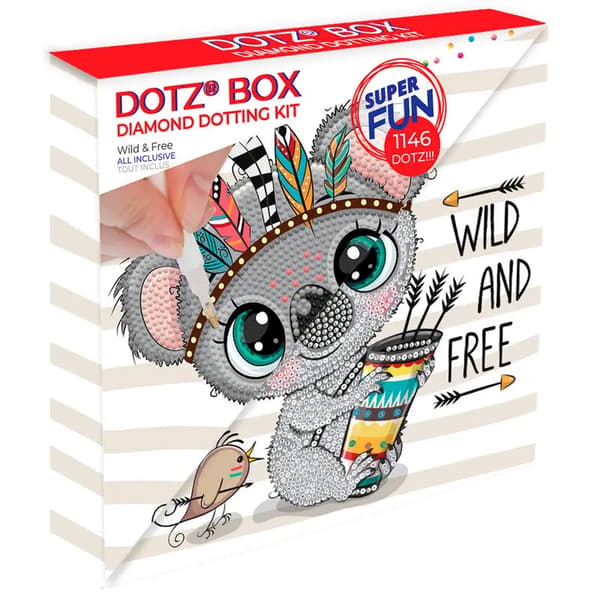 Diamond Dotz Wild & Free diamantmålningsset