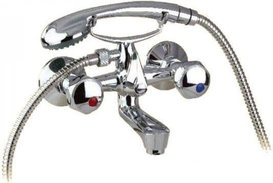 Badekararmatur Hydroland Standard sci-fi krom (B101)