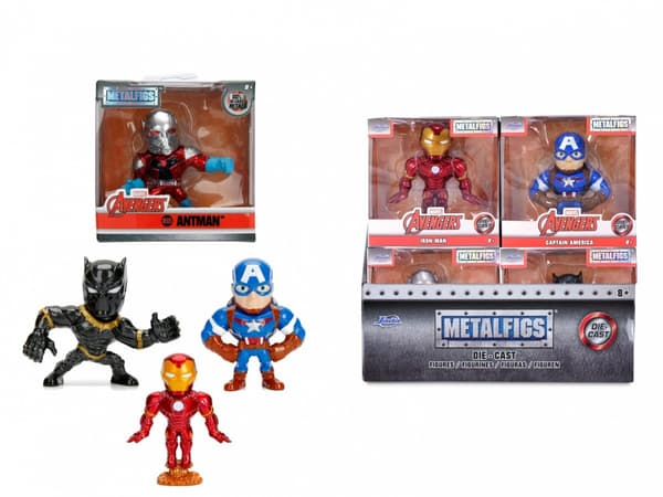 Jada Toys: Marvel - Avengers-figuurit 6,5 cm