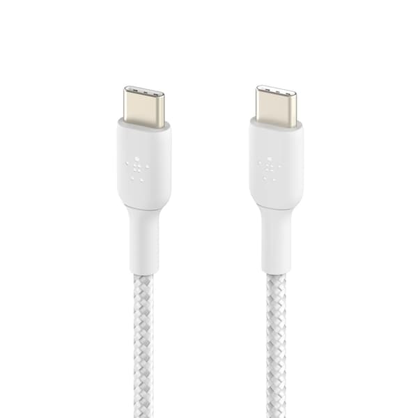 USB-C to USB-C Braided PVC 1m Twin Pac