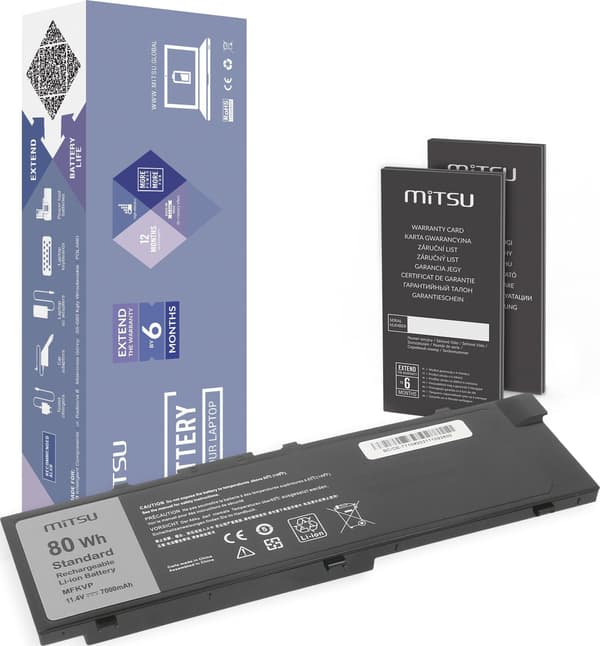 Mitsu-batteri til Dell Precision 15 7510, 17 7710