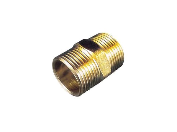 KAN-therm Nippel 1/2\" messing 6032.22