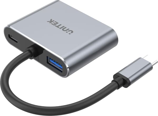 Unitek Hub USB-C HDMI VGA USB-A och PD 100W D1049A