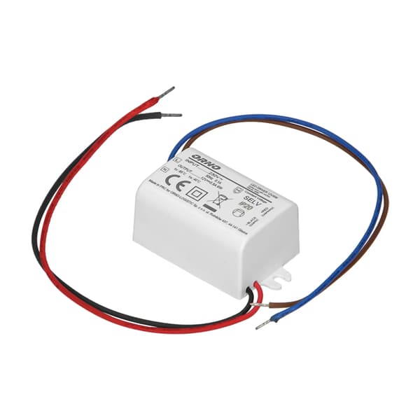 MINI-LED-virtalähde 12VDC 6W, IP20, 55/29.5/22mm
