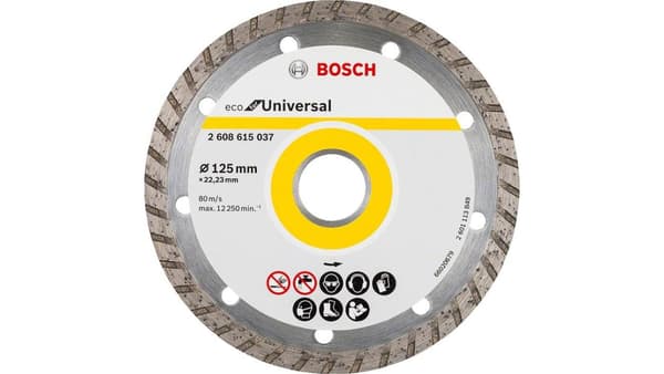 BOSCH DIAMANTSKIVA *125mm TURBO ECO UNIVERSAL