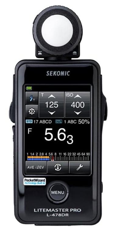 Sekonic L-478DR Litemaster Pro PocketWizard / ControITL
