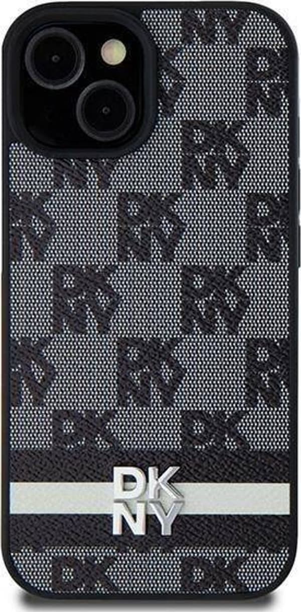 DKNY DKHCS24LPCPTSSK S24 Ultra S928 sort/sort hardcase Læder Ternmønster & Printede Striber