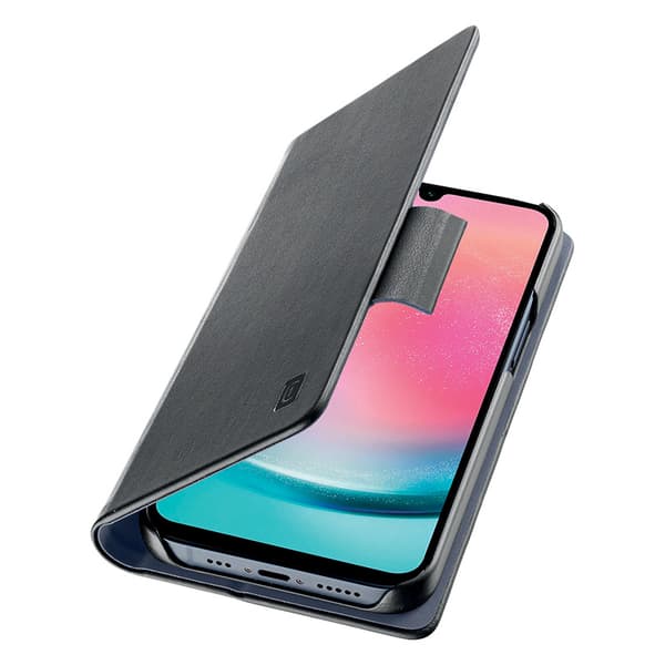 Cellularline Book Case - Samsung Galaxy A25 5G Cover (sort)