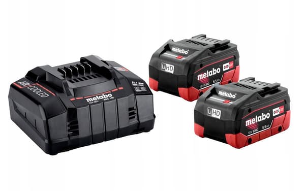 Metabo Basis-Sæt 2x 18V 5,5 Ah LiHD