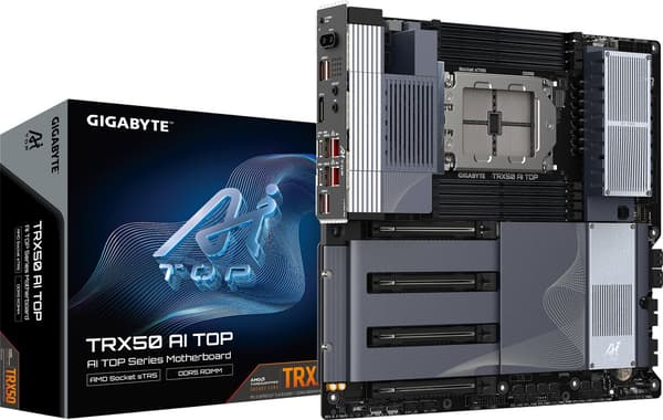 Gigabyte TRX50 AI TOP - bundkort - udvidet ATX - Socket sTR5 - AMD TRX50