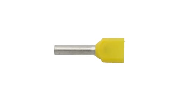 Isolerad hylsa HI 2X1/10 gul E08KH-02020104921 /100st. /