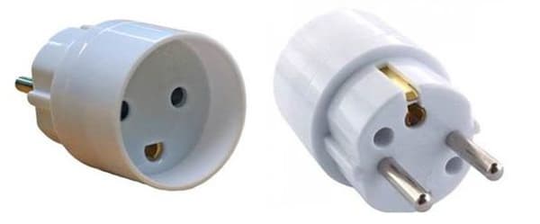 MicroConnect-virtapistokesovitin, DK–Schuko F-M 230V 16A