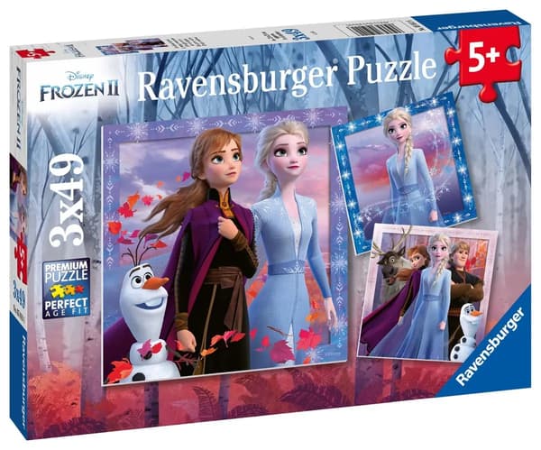 Disney Frozen 2 palapeli 3x49 palaa