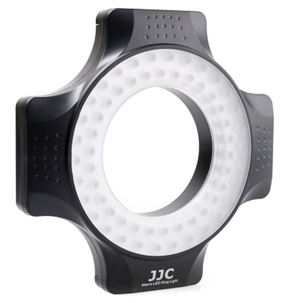 JJC Macro Led 60 Ringlampe Med Flydende Justering