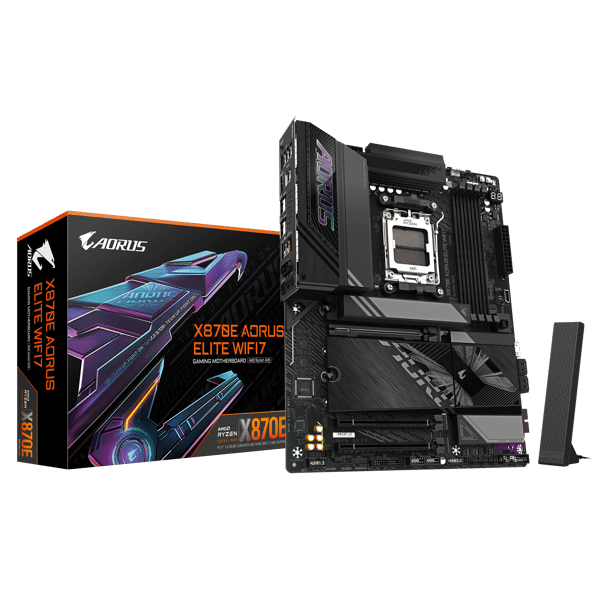 AORUS X870E ELITE WIFI7 - emolevy - ATX - Socket AM5 - AMD X870E