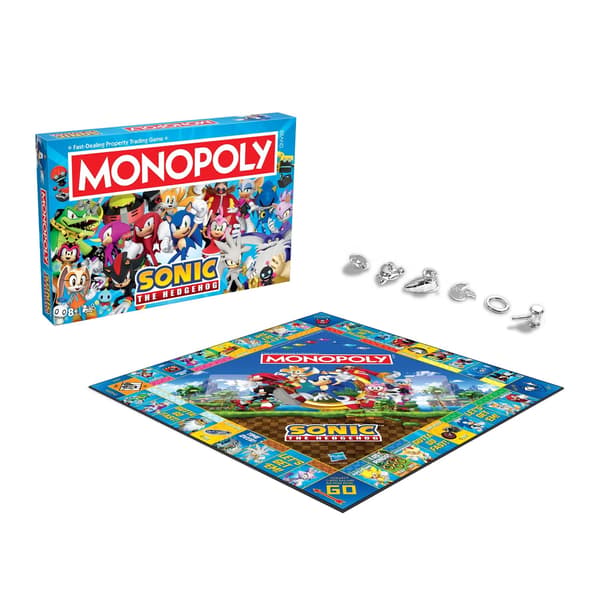 MONOPOLY: Sonic the Hedgehog - Lautapeli