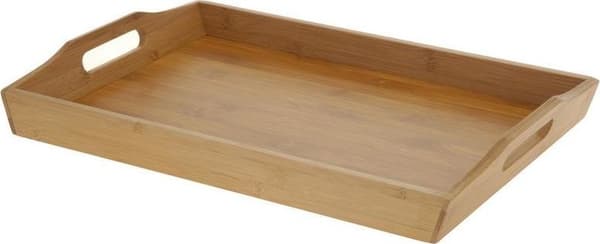 Excellent Houseware BAMBOO TARJOTIN tarjoiluun 43x29x5 cm yleiskäyttöinen