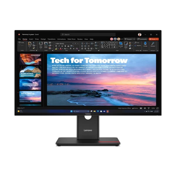 LENOVO ThinkVision T27QD-40 27 tuuman IPS WLED QHD 350cd/m2 4ms HDMI DP USB-C