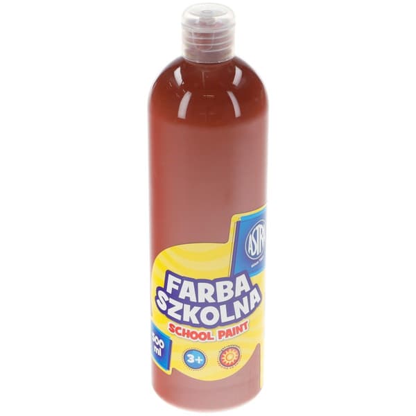 Koulumaalipullo 500ml ruskea ASTRA