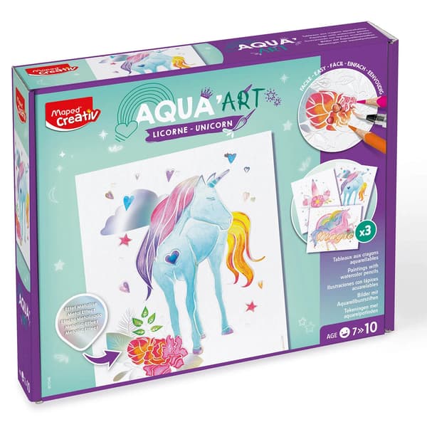Creativ Aqua Art -vesivärimaalaukset Unirosec