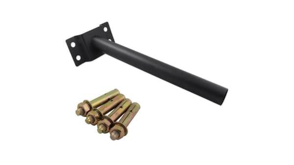 Holder til Solar Gadelygte 41CM RØR 48mm Sort LVT