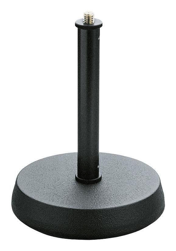 K&M 232 pöytäjalusta, musta