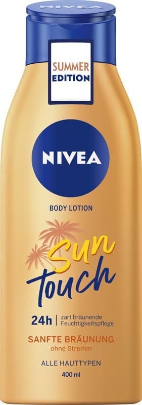 Nivea Body Lotion 400ml Brown Sun Touch 24h