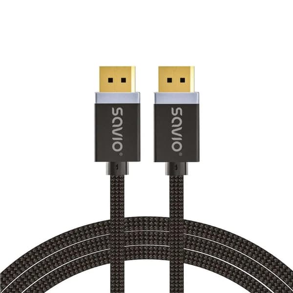 SAVIO DISPLAYPORT KABEL (M) — DISPLAYPORT (M) V1.4