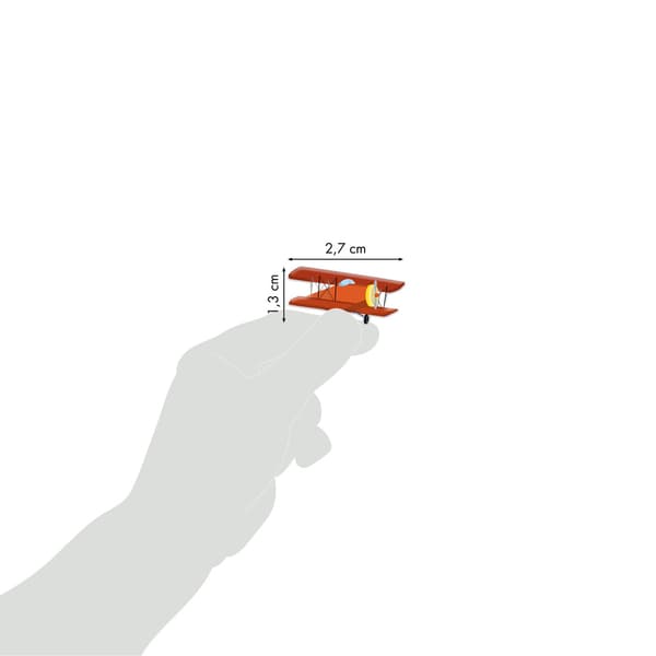3D kuperat lentokonetarrat