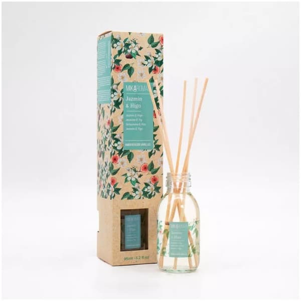 Mikaromas_Duftpinde med Jasmin og Figenolie 95ml