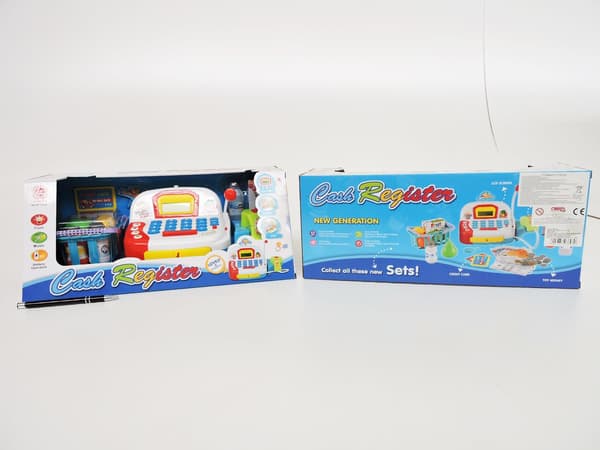 Batteridriven kassa + tillbehör G042501