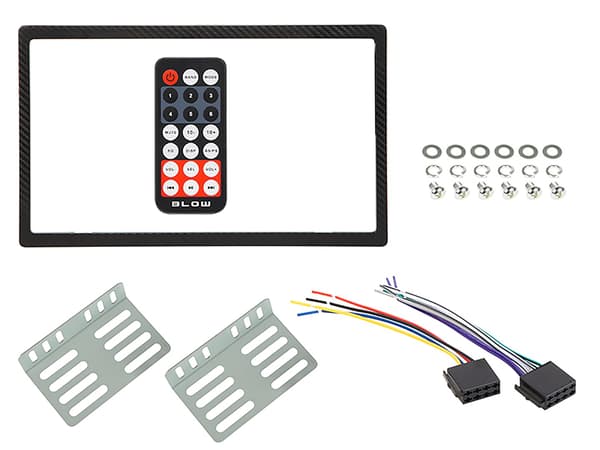 78-335# Radio blow avh-9620 2din rds rgb mp3/usb/micro sd/bluetooth