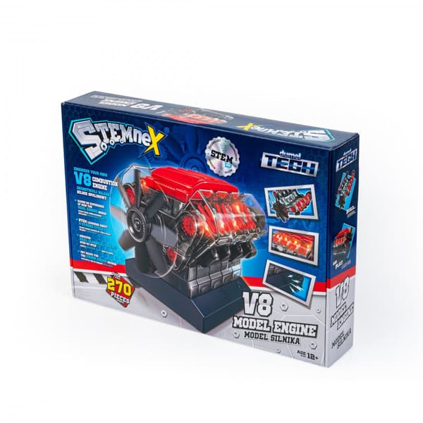 V8-motor modell