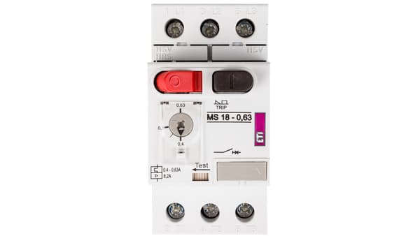 Motorbrytare 3P 0.12kW 0.4-0.63A MS18 004600343