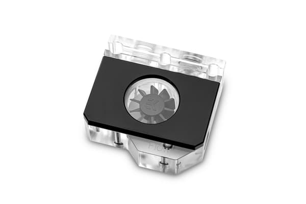 EK Water Blocks EK-Quantum Scalar Flowmeter Top-To-Bottom D-RGB - Sort