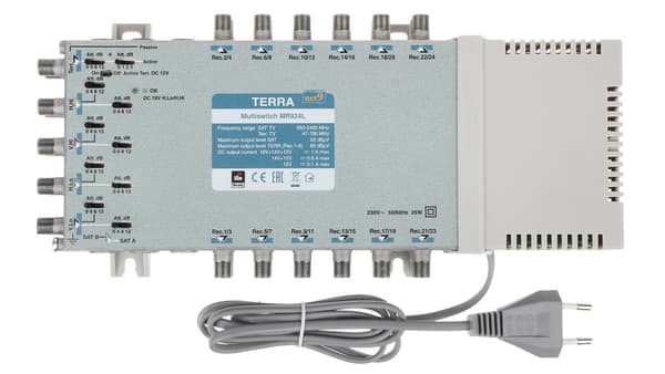 Terra MULTISWITCH MR-924L 9 INGÅNGAR/24 TERRA UTGÅNGAR