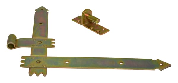 DÖRRHÄNGN JÄRNFÖRSINKAD 250MM 2 STYCKEN