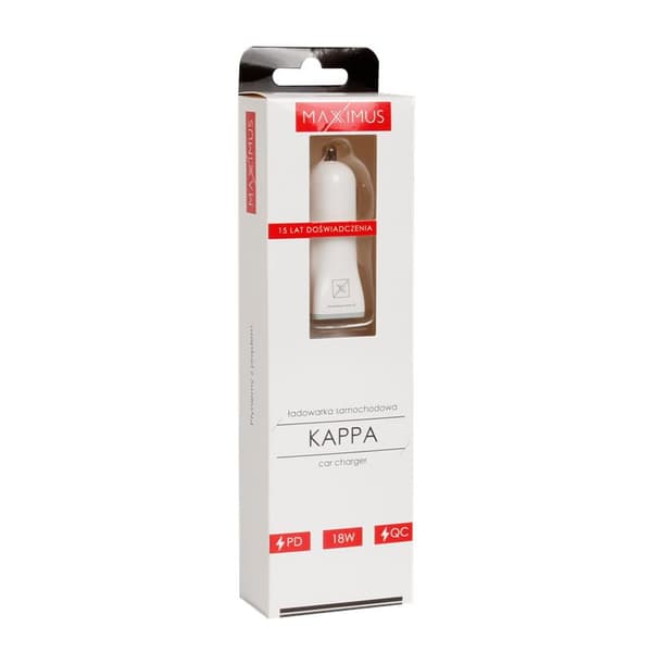 Batterioplader Maxximus MX Kappa 1x USB-A 1x USB-C 1.5 A