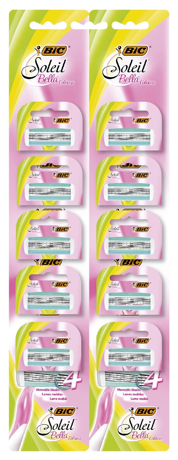 Bic Soleil Bella Colours rakhyvlar 10 st