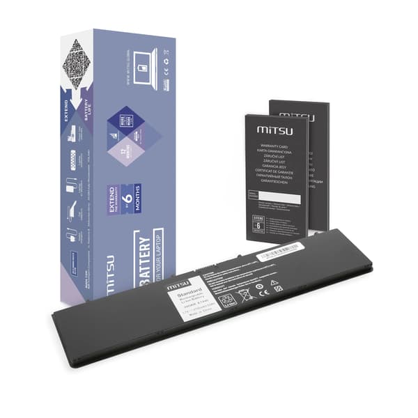 Mitsu-batteri til Dell Latitude E7440 Notebook (7.4V-7.6V) (4500mAh)