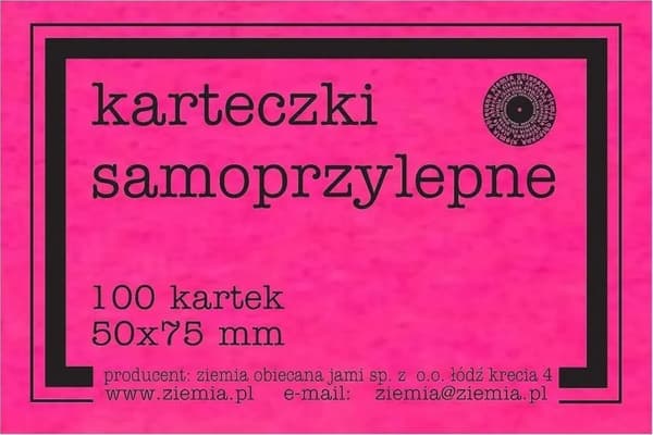 Post-it Fluo 50x75mm 100K rosa