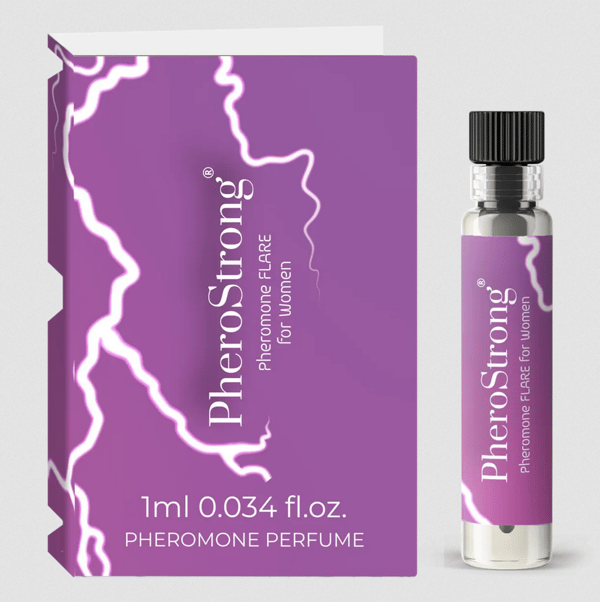 PheroStrong Flare Parfume til Kvinder 1ml - Elegant Blomster- og Ravduft