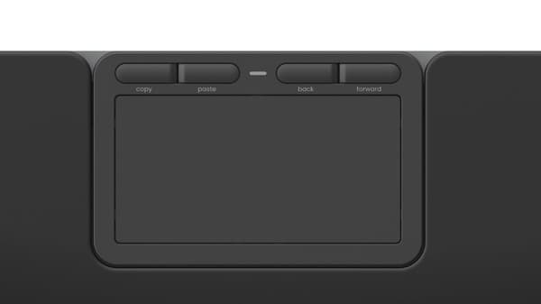 Contour Touch Ergonomisk pekplatta trådlös