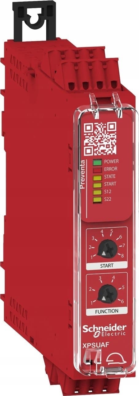 Preventa XPS Universal Säkerhetsmodul Kat.4 24V AC/DC 3 Med Fjäderklämmor