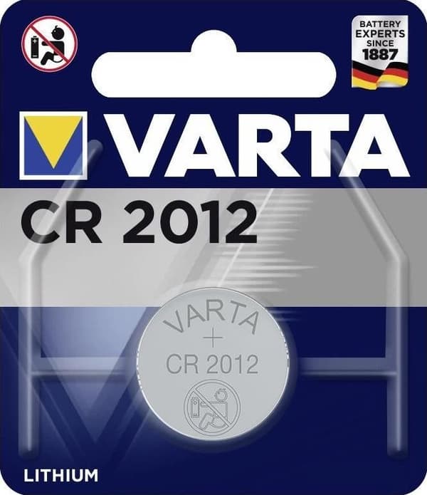 Varta-paristo CR2012 70mAh 1 kpl