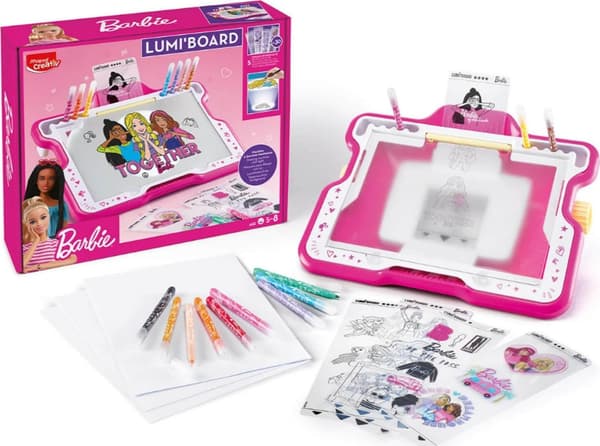 Illustreret Lumi Board Barbie MAPED